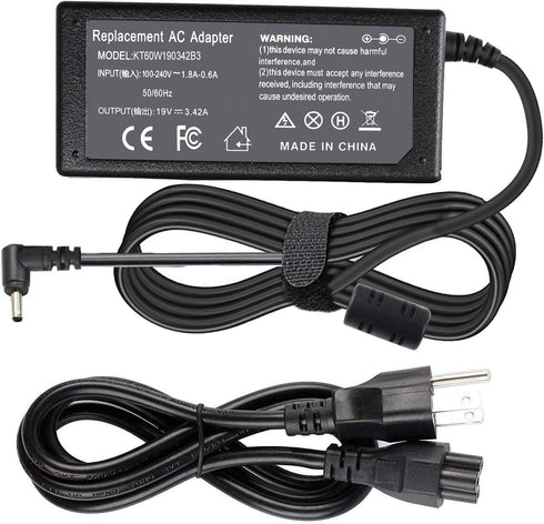 65W 45W Charger for Acer Aspire 1 3 5 Series, Laptop Power Supply for A315-23, A515-56, A115-32