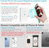 OCEANLOVE 360 17/16/15/14/13/12,All for MagSafe Wall Mount Magnetic Phone Holder, Self-Adhesive, Rotatable, Waterproof