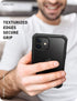 Clayco Forza Series Case for iPhone 12 Mini 5.4 inch (2020 Release), Dual Layer Rugged Cover with Built-in Screen