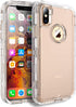 MXX Case for iPhone Xs, Heavy Duty Cover, Shockproof Protection, Hybrid TPU with Hard PC Panel