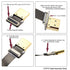 xiwai JSER-Brands Mini HDMI Male to Micro HDMI Male Extension Cable 1080P for FPV HDTV Multicopter