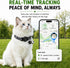 GPS Collar for Cats (Android Only) Pet Tracker, Soccer Style Smart Tag Compatible with Google Find My, Waterproof No