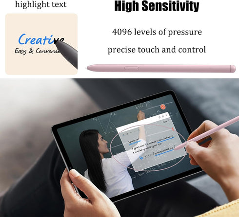 2 Pack Galaxy Tab S6 Lite S Pen Replacement for Samsung Galaxy Tab S6 Lite Stylus Pen S Pen, EJ-PP610BPEGUJ, No