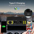 ePathChina MP3/SD/TF/AUX/USB/Remote/Type-C Car Audio Stereo, Single Din, Bluetooth, No CD DVD Player, FM Radio