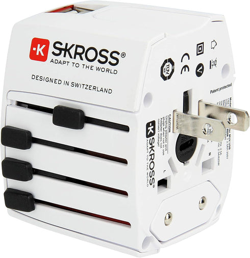 SKROSS World Adapter MUV USB 1.302930