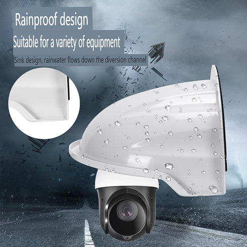 Universal Sun Rain Shade Camera Cover Shield for LED Lights/Nest/Ring/Arlo/Dome/All Outdoor Security Cameras