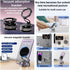 Generic 361 Vacuum Magnetic Car Phone Holder Adjustable Foldable Portable Magnetic Phone Holder for Car