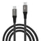 USB C to USB C Cable 240W, Nylon USB2.0 3.3FEET, 480Mbps Data Transfer, 5A Fast Charging for iPhone 15 Series, Samsung