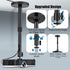 JUBOR 10.8" 15" 1/4" 360 120 Projector Ceiling Mount, - Extendable Length Ceiling Projector Stand with Screw