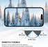 JIEYKJO 17 16 (6.3 inch)- Privacy Screen Protector for iPhone and iPhone Pro Flexible film, Gradient Colorful