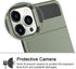 Vofolen Compatible with iPhone 12 Pro Max Case - 5G Wallet Cover with Credit Card Holder Slot, Army Green