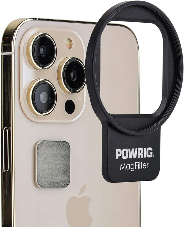 58mm Magnetic Camera Lens Filter Mount for iPhone 13 / 14 / 15 Pro Max