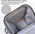 FOSOTO Compact DSLR Camera Bag, Shoulder Crossbody Case for Canon & Nikon with Waterproof Rain Cover