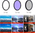 6th Ave Electronics 52mm 52mm Essential Lens Kit - Includes UV/CPL/FLD Filters, Tulip Hood, Cleaning Kit & Cap Keeper