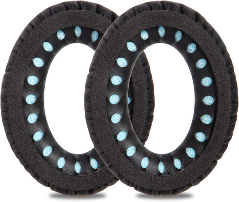 Replacement Earpads Cushions for Bose QuietComfort 35 & 35 II Headphones, Memory Foam, Softer Leather, Noise Isolation