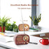 Portable Vintage Radio Bluetooth Speaker, FM/AM/SW Classic Style, Rechargeable Battery Powered & USB Charging