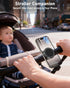 NINEFATICS 17x N52 1217 Stroller Phone Holder, Compatible with MagSafe, Magnetic Handlebar Mount, Strong Magnets, Fits