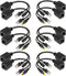 Passive PoE Injector and Splitter Kit with 5.5x2.1 mm DC Connector, RJ45 Power Over Ethernet