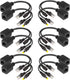 Passive PoE Injector and Splitter Kit with 5.5x2.1 mm DC Connector, RJ45 Power Over Ethernet