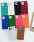 Ginkgonut Compatible with iPhone 13 Pro Max Case for Women/Girls, Cute 3D Laid Design Soft Silicone Shockproof Raised