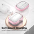 Valkit Compatible Airpods Pro 2nd/1st Generation Case, Clear Cover with Lock & Cleaner Kit for Airpods Pro