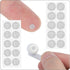 Macuezu 40 Filter(4mm, 4.2mm, 4.7mm, 5mm) Pcs Earbuds Dust Filter Replacement Kit with Tweezers, Anti-Dust Mesh