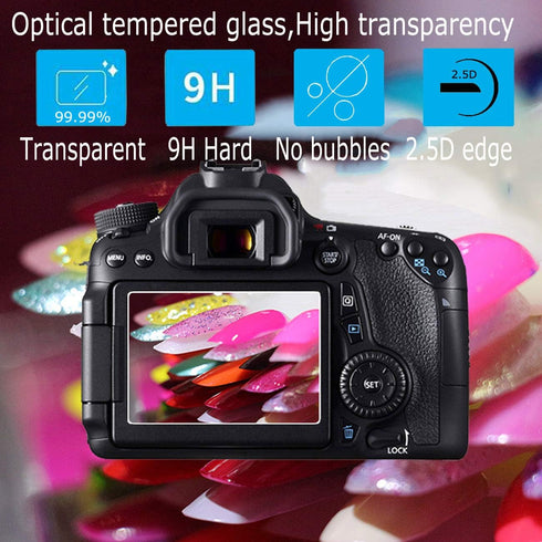 Screen Protector for Fujifilm GFX50S II - Anti-scratch Tempered Glass Shield Cover Guard (3pack)
