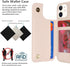 iCoverCase iPhone 12 Mini Wallet Case with Card Holder, RFID Blocking PU Leather Protective Case for 5.4 Inch iPhone 12
