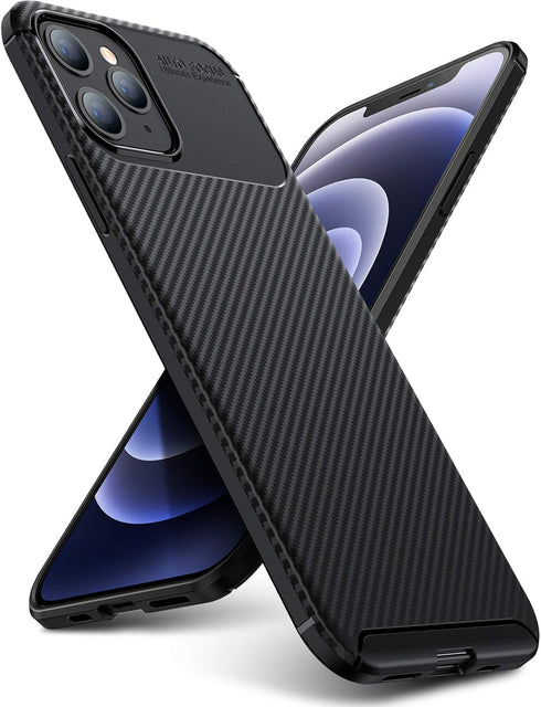 ORIbox for iPhone 12 Pro Max Case Black, Durable Lightweight Shockproof Cover, Slim Phone Case for iPhone 12 Pro Max