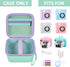 PAIYULE Kid Camera Case for Instant Camera, Storage Holder Bag for Kids Digital Video Cameras, Green