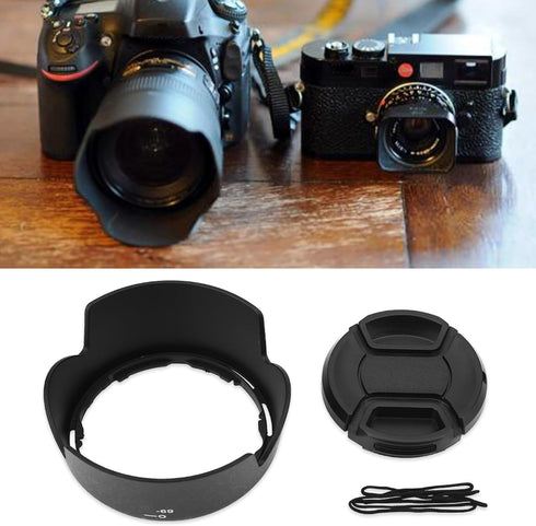 Camera Lens Hood HB 69 for Nikon AF S DX 18-55mm f/3.5-5.6G VR II D3200 D3300 D5200 D5300 Lens