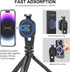 VRIG MG-03 16 15 14 13 12 360 Magnetic Phone Tripod Mount, Tripod Mount for Magsafe Cold Shoe for iPhone Series