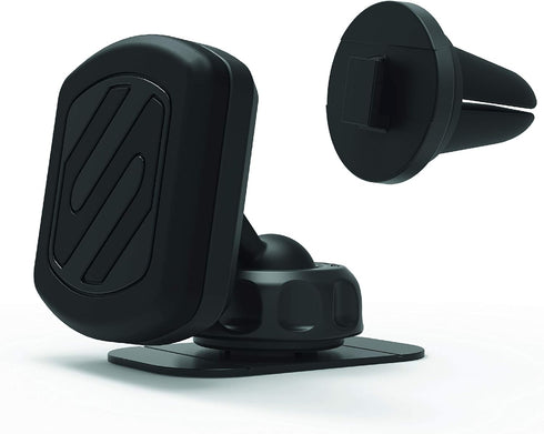 Scosche MAGDV-XTSP1 MagicMount Magnetic Dashboard Phone Mount and Vent Mount for Car, Universal Cell Phone Holder