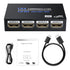 BolAAzuL 4K 1X4 1 4 2ft 3D 1080P 1 4 HDMI Splitter in Out with HDMI Cable Mirror/Duplicate Only, Powered, for Copy