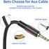 LDKCOK 3.5mm Male to Male Audio Aux Cable 30ft for Beats Headphones, iPods, iPhones, Stereos
