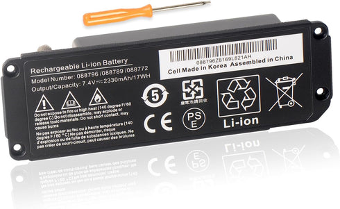 Replacement Speaker Battery for Bose Soundlink Mini II/2, 7.4V 2330mAh/17Wh