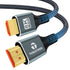 8K 4K 3.3FT 2 Pack, 2.1 8K@60Hz, 4K@120Hz 144Hz 48Gbps TV/PS5/HDTV/Blu-ray Thsucords HDMI Cable High Speed Braided HDMI