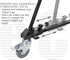 Elite Series Professional Universal Tripod Dolly with One Step Easy Lock & Locking Wheels for Cameras and Camcorders &