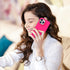 ZUSLAB Neon Pink Magnetic Silicone Case for iPhone 14 Pro, Compatible with All MagSafe Accessories & Charging