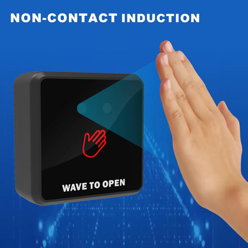 UHPPOTE No Touch Exit Button Switch, Infrared Sensor for Door Access Control