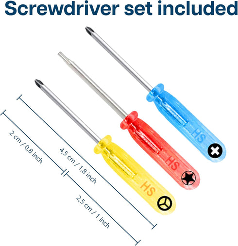 MMOBIEL Earpiece Speaker Replacement for iPhone 15 Plus – Top Speaker, Earspeaker Phone Repair – Includes Screwdrivers