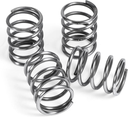 BOXOB 4pcs Remote Control Car Springs, Dark Grey Metal Spring Remote Control Car