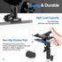 EMART Photography Reflector Holder & Light Stand Clamp, 2-Pack Heavy Duty Metal Clip Mount with Umbrella Hole