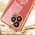 Petitian 13 13 13 for iPhone Pro Max Case, Cute Women Girls Bling Glitter Designed Heart Cases for iPhone Pro Max