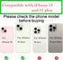 2 Pcs/Set 15 Plus Rear Camera Lens Replacement for iPhone 15 Back Camera Lens Glass Replacement with Pre-Installed Adhesive + Repair Tool Kit, Anti-Lens Scratch & Waterproof