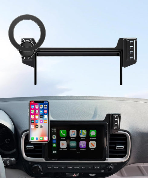 MaserWeller Car Phone Holder for 2020-2025 Hyundai Venue Accessories 8-Inch Screen Fixed Clip,