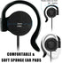EXMAX Wired Single Headphones 3.5mm Right-Side Earphone - One Ear Ear-Hook Headphone for EXD-101 ATG-100T Wireless Tour