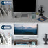 TEAMIX 20 inch Monitor Stand Riser, Wood Stand for Desk, TV/Screen/PC/Printer, with Keyboard Organizer