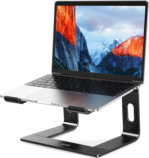 BESIGN LS03 Aluminum Laptop Stand, Ergonomic Detachable Computer Stand, Notebook Riser, Laptop Mount