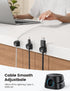 Lamicall 6 Pack Spring Cable Holder Clips, Desk Cable Organizer for Phone Charger, Adjustable Wire Keeper